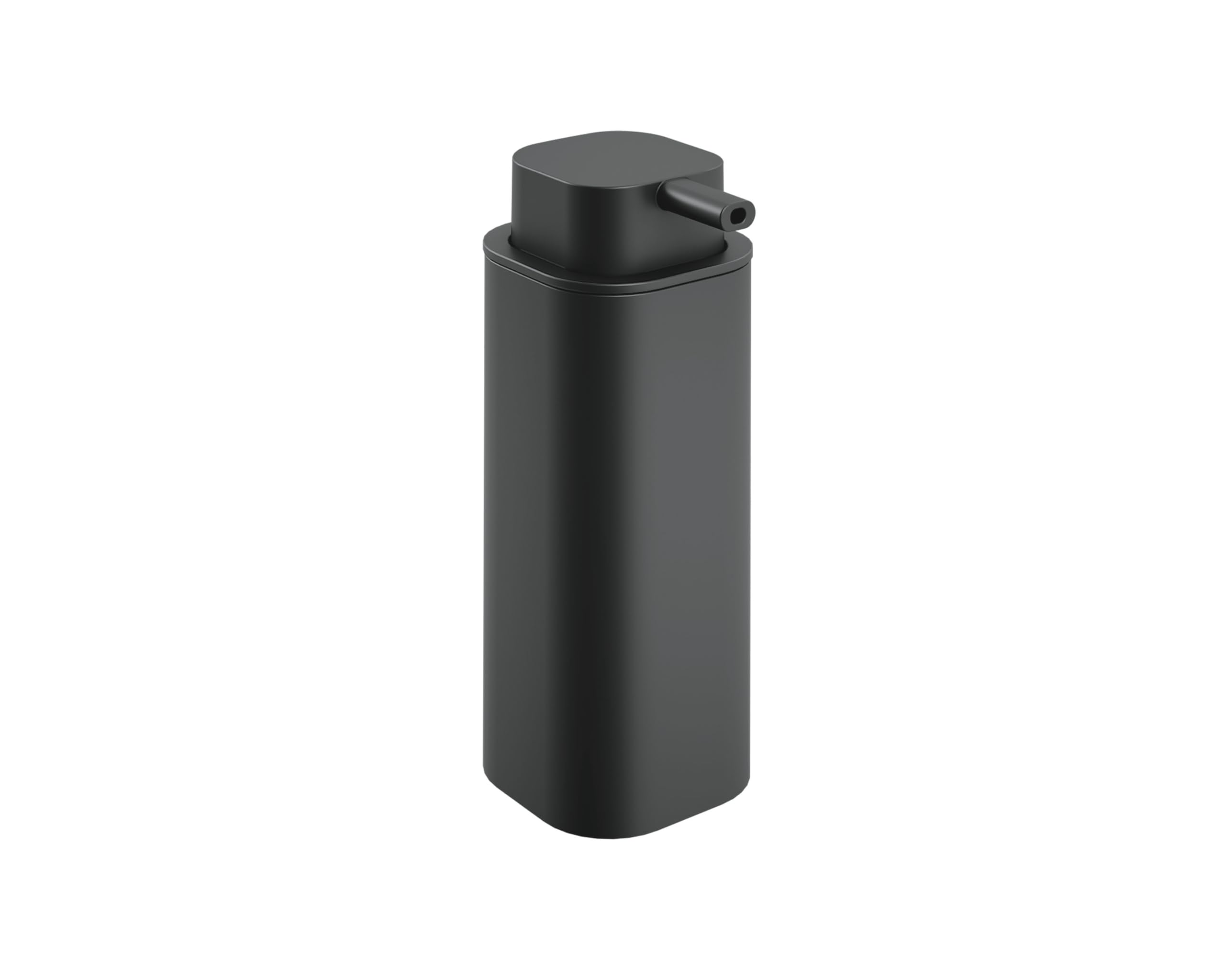 cosmic-nea-seifenspender-370-ml-edelstahl-chrom-matt-eckig image 7