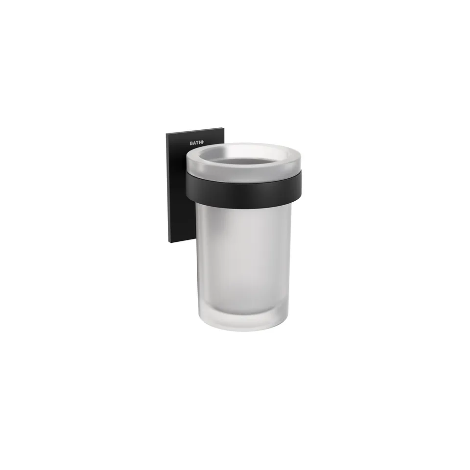 cosmic-stick-zahnb-rstenhalter-glas-schwarz-matt image 1