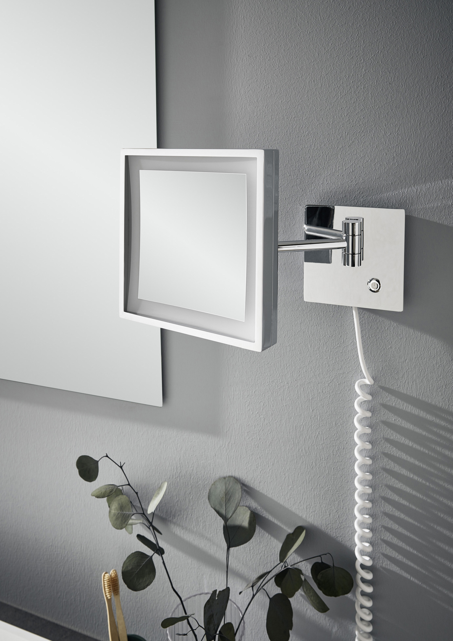 frasco-sential-led-wandspiegel-eckig-3-fach-203-mm image 2