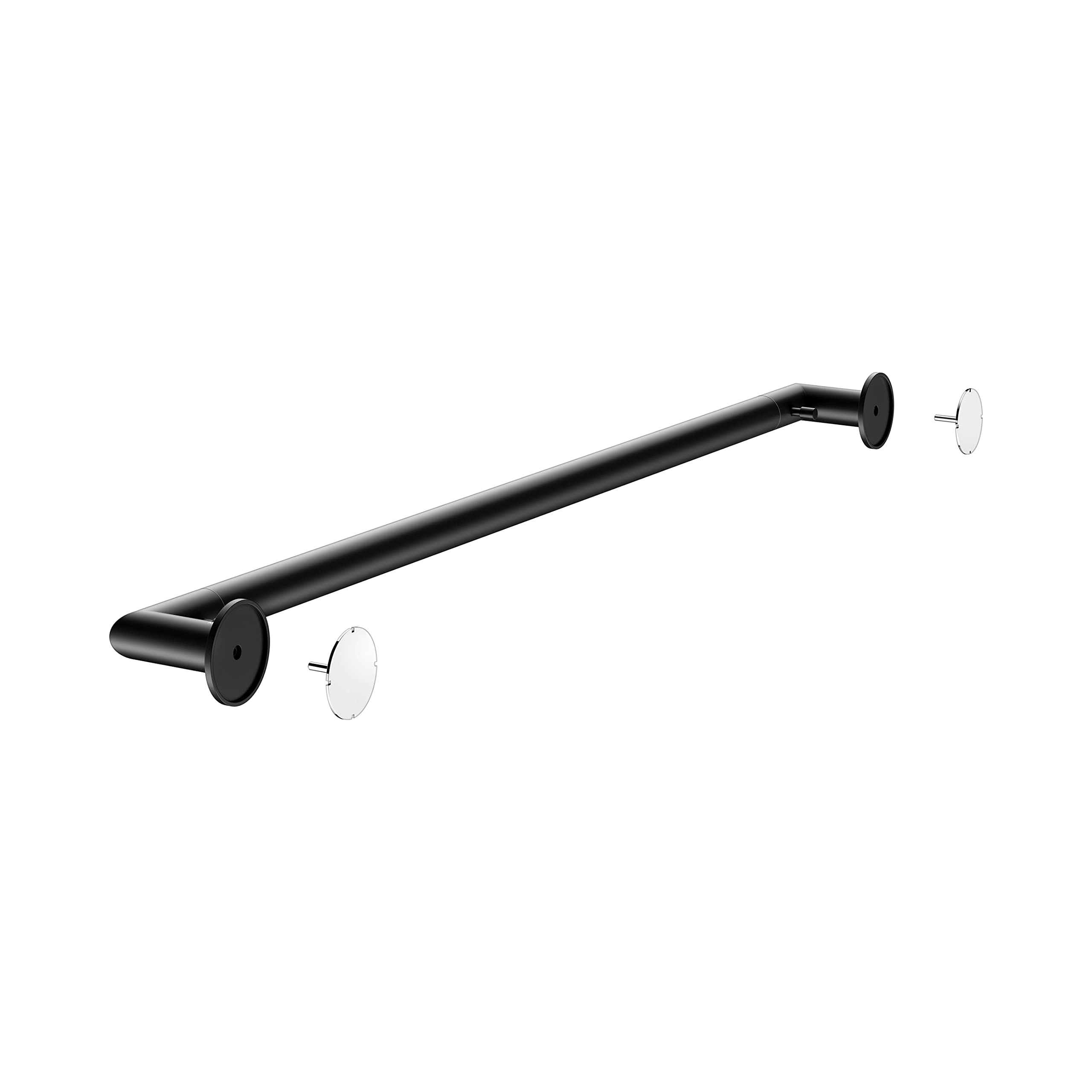 keuco-reva-badetuchhalter-80-cm-schwarz-matt-mit-haken image 8