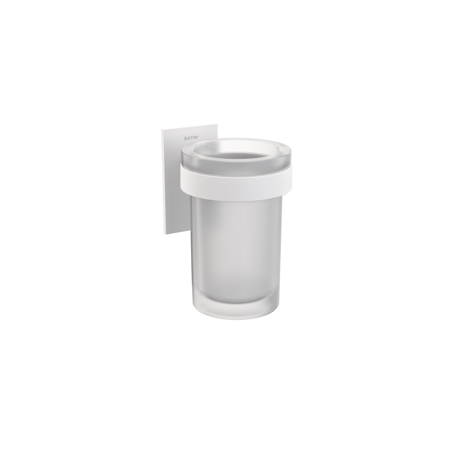 cosmic-bath-zahnb-rstenhalter-glas-wei-matt image 1