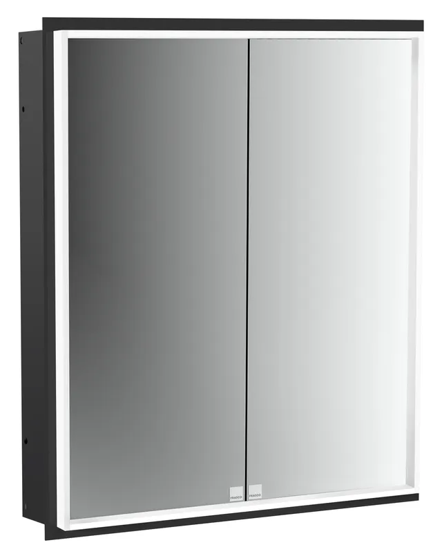 frasco-centric-deep-spiegelschrank-60-cm-schwarz-led-unterputz image 1