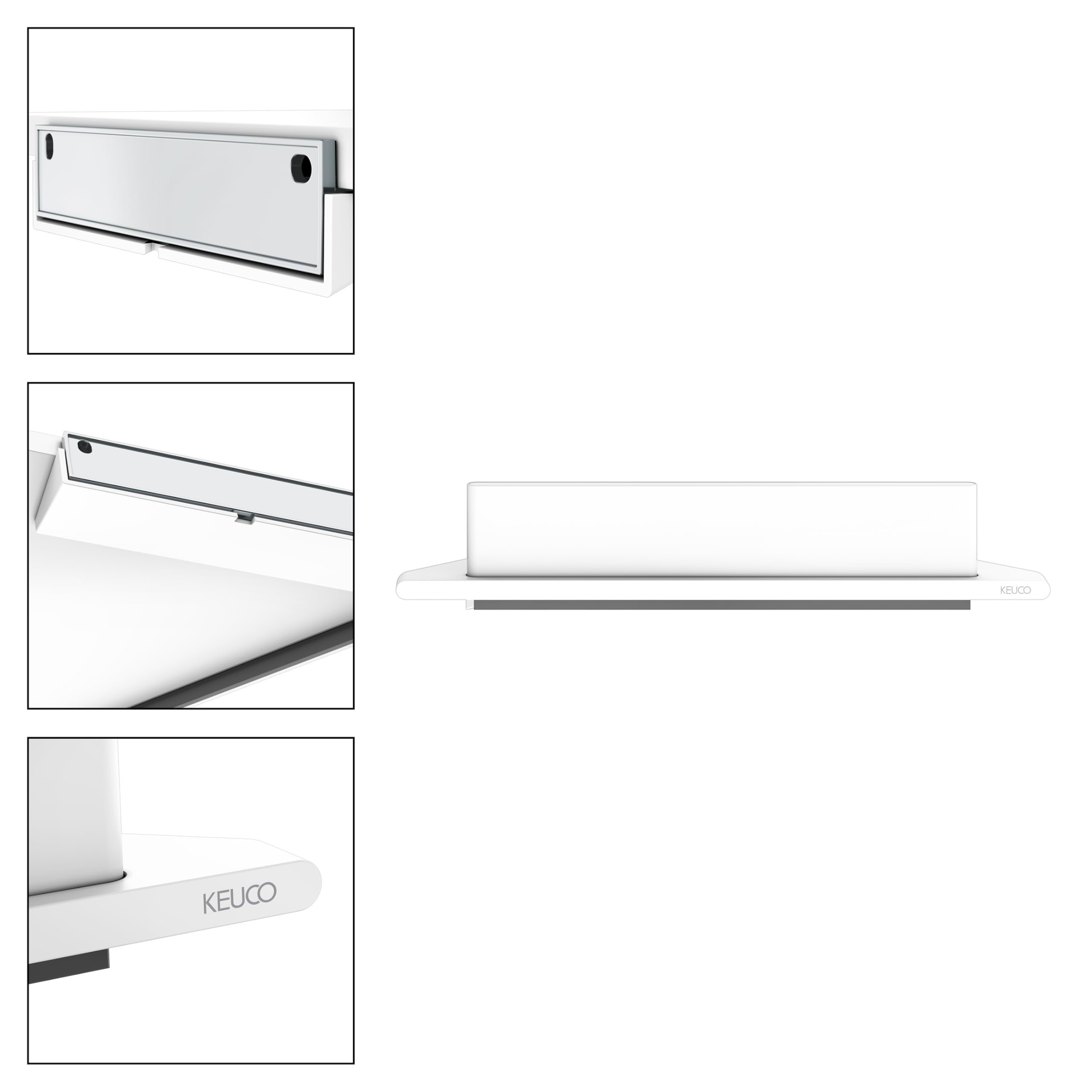 keuco-reva-eck-duschablage-wei-24-6-cm-mit-abzieher image 4