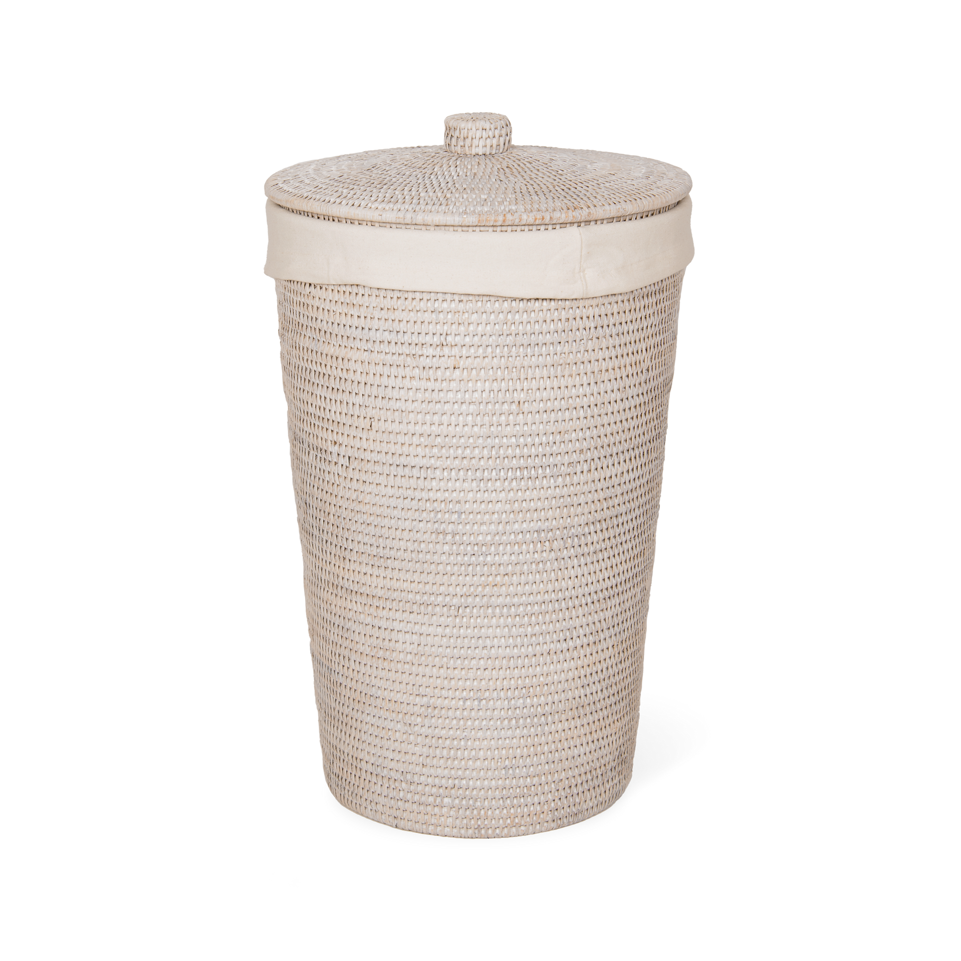 decor-walther-basket-wb-w-schekorb-mit-deckel-rattan-hell image 1
