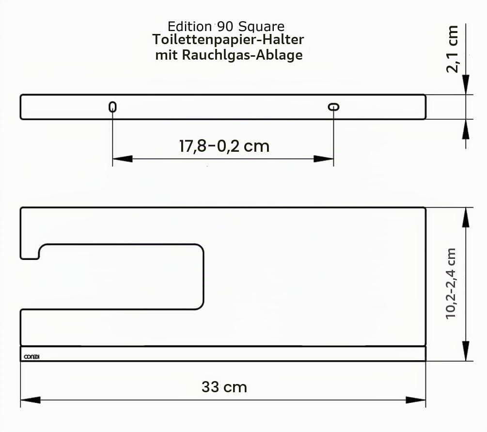 keuco-edition-90-square-toilettenpapier-halter-chrom image 4
