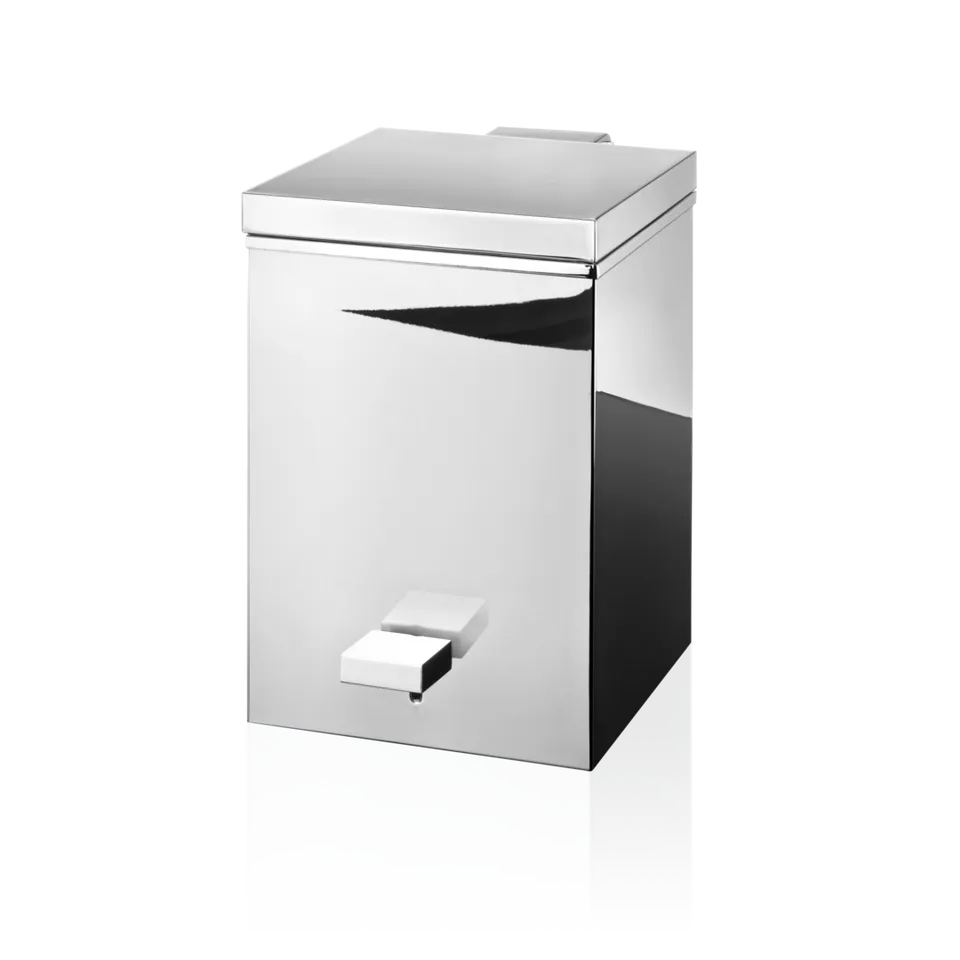 decor-walther-brownie-te-75-pedaleimer-chrom-3-liter image 1