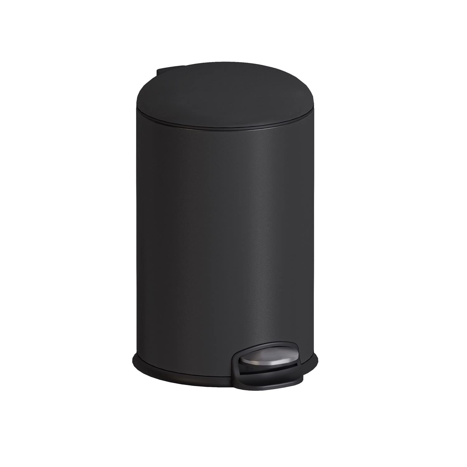 cosmic-essentials-badezimmer-abfalleimer-5l-schwarz-matt-edelstahl image 1