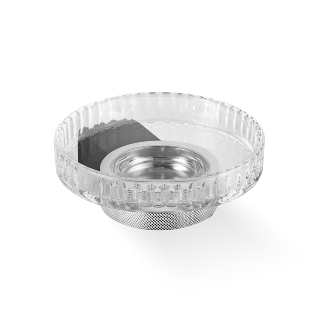 decor-walther-club-wss-seifenschale-wand-chrom-klarglas image 2