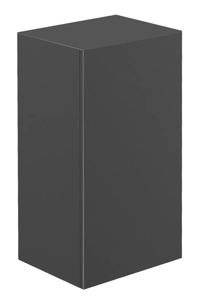 frasco-centric-hochschrank-75-cm-schwarz-matt-mit-holzt-r image 1