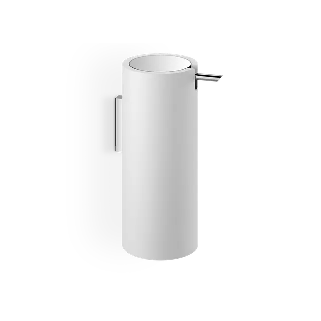 decor-walther-stone-wsp-wandseifenspender-wei-matt-chrom image 1