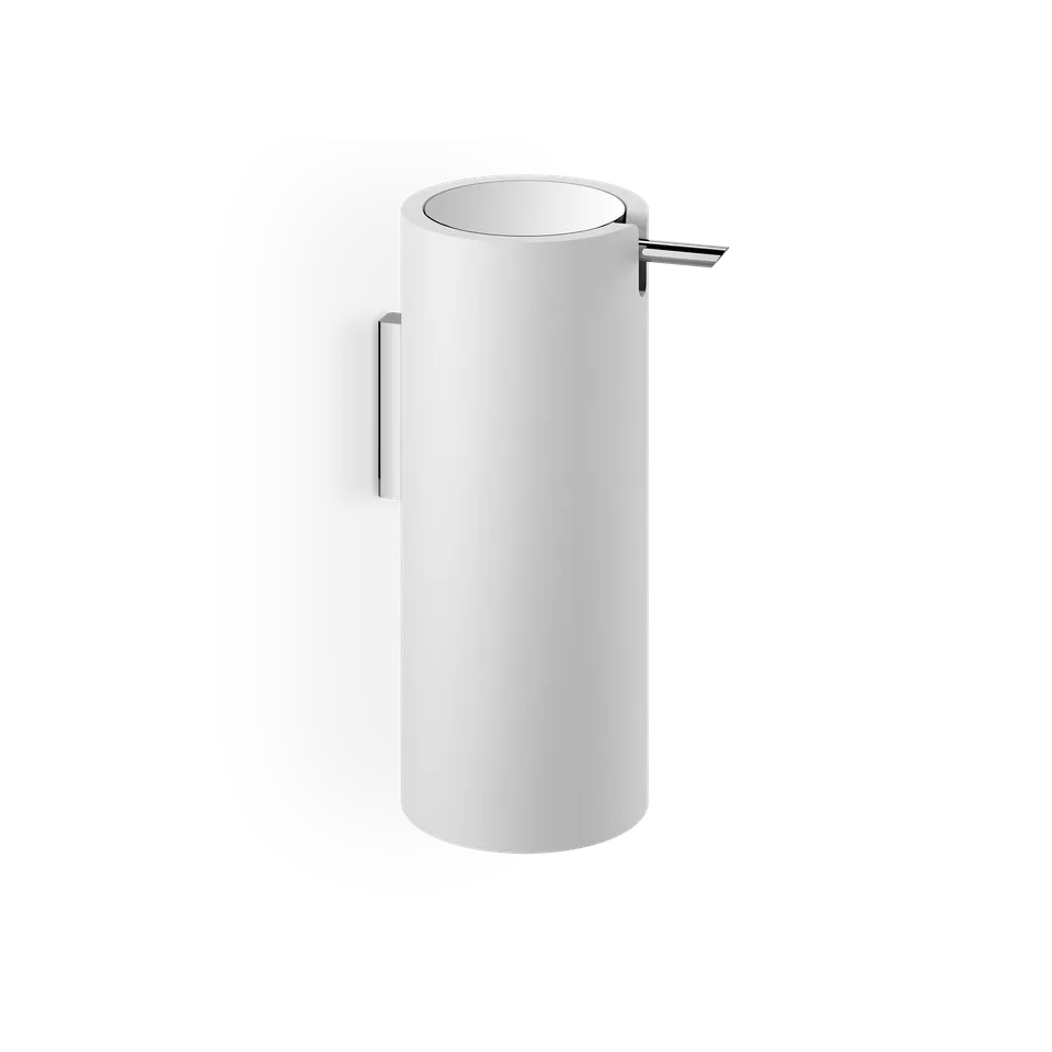 decor-walther-stone-wsp-wandseifenspender-wei-matt-chrom image 1