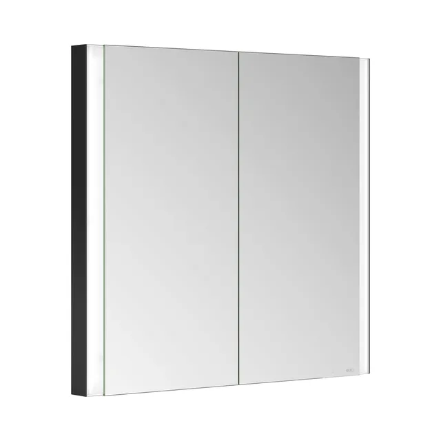 keuco-royal-lumos-spiegelschrank-80-cm-2-t-rig-einbau-schwarz image 1