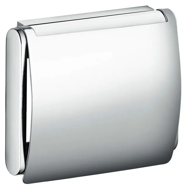 keuco-plan-toilettenpapierhalter-mit-deckel-chrom image 1
