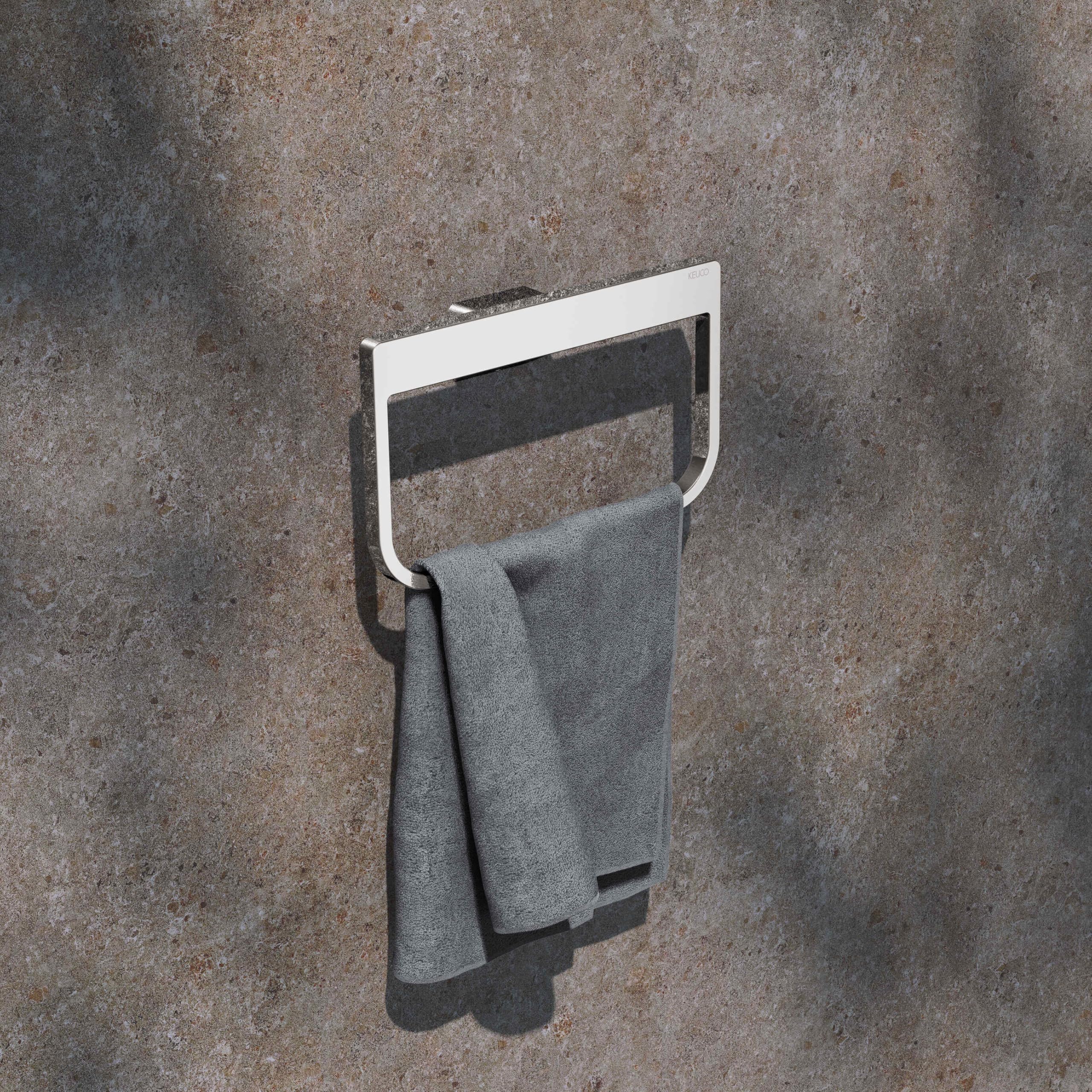keuco-reva-handtuchring-24-cm-silber-verchromt-ohne-bohren image 3