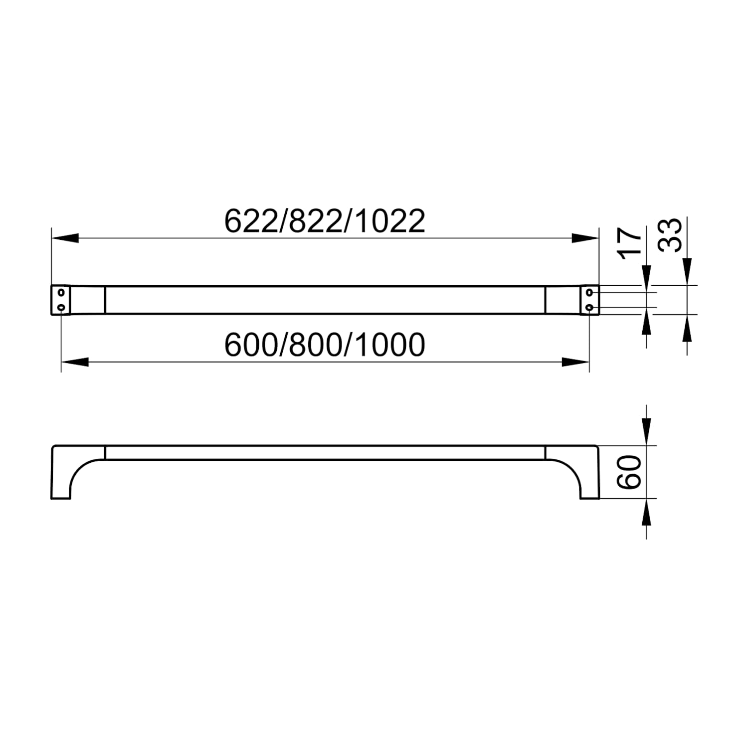 keuco-edition-11-badetuchhalter-62-cm-schwarz-matt-metall image 8