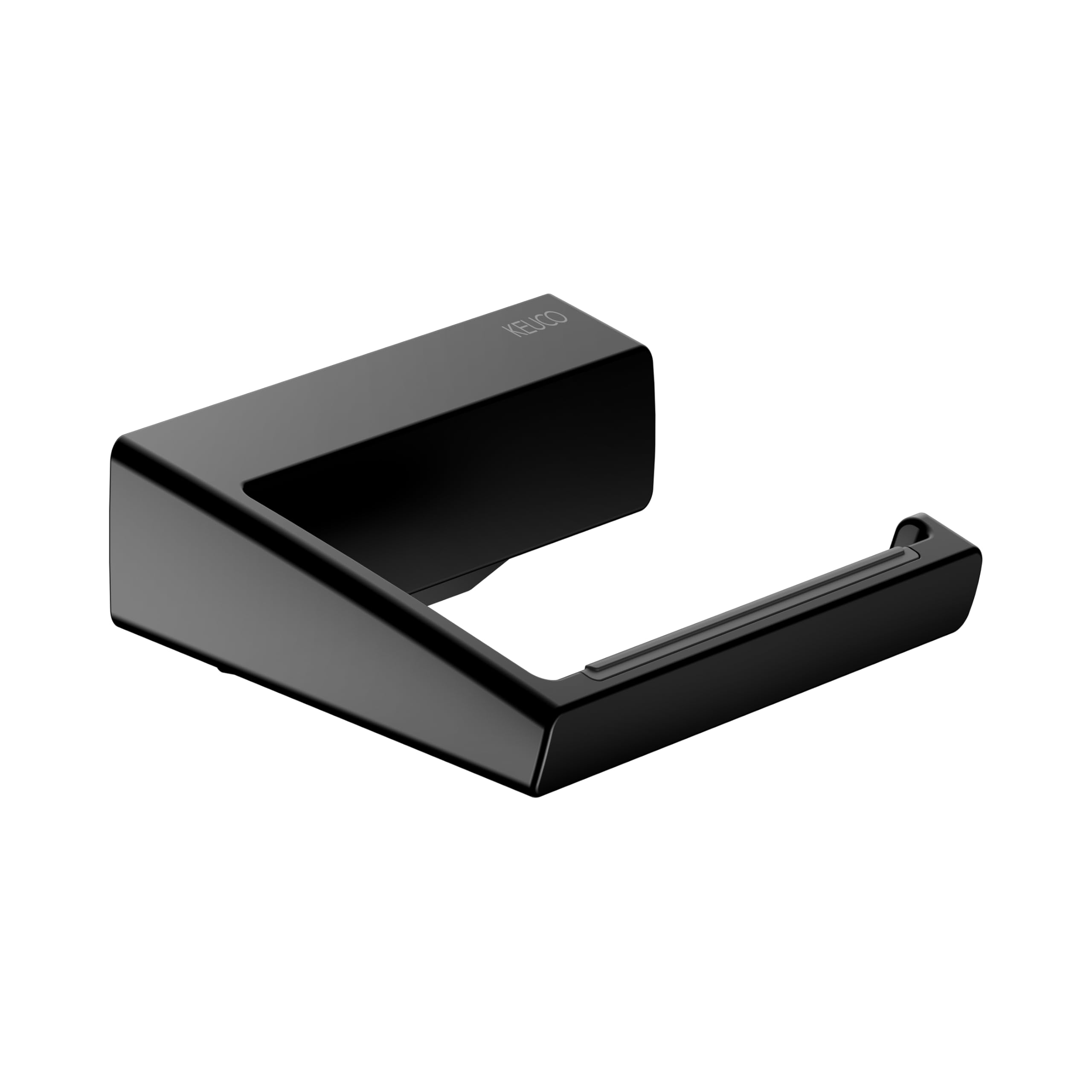 keuco-reva-toilettenpapierhalter-schwarz-matt-ohne-bohren image 6