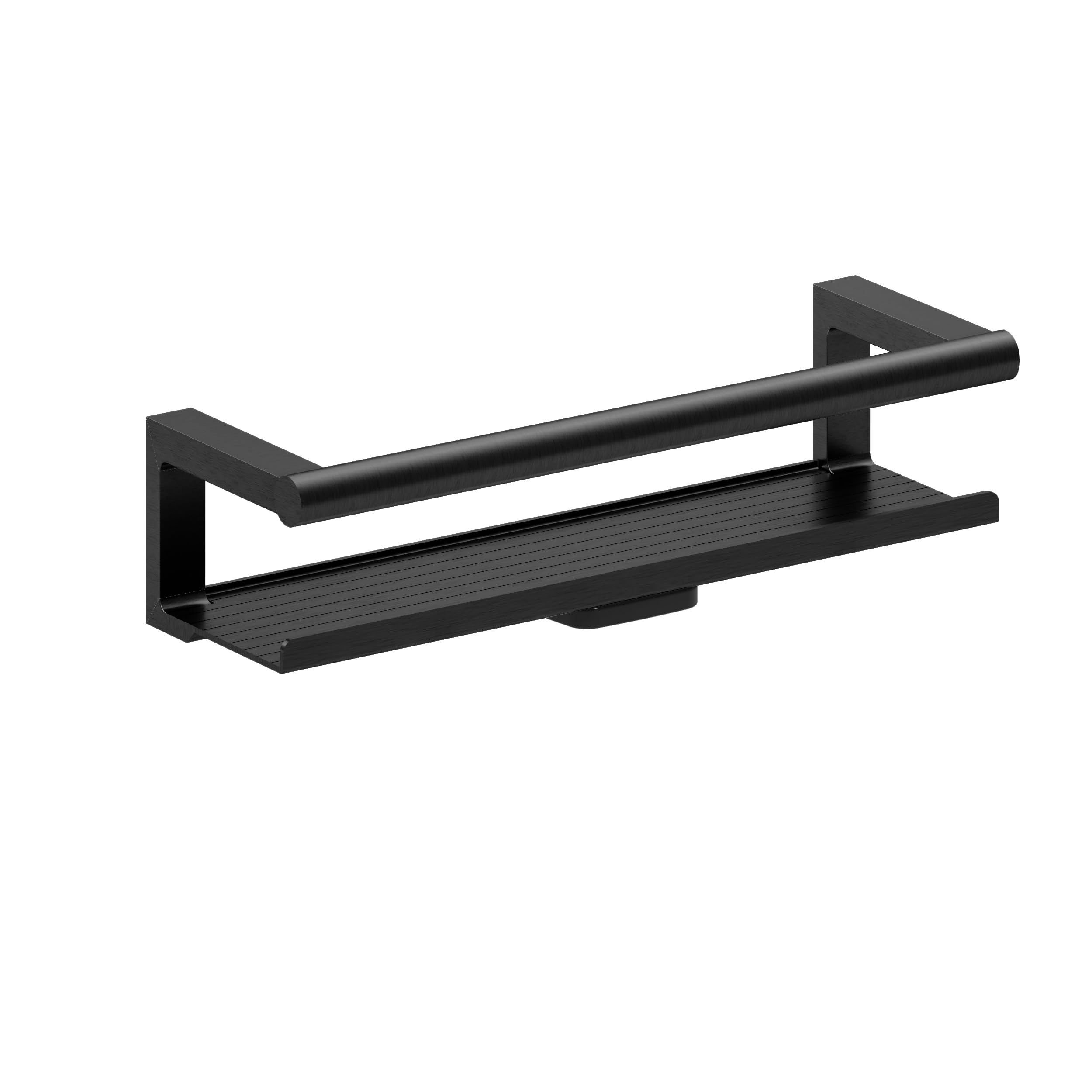 cosmic-architect-s-duschregal-schwarz-35-5-cm-mit-abzieher image 1