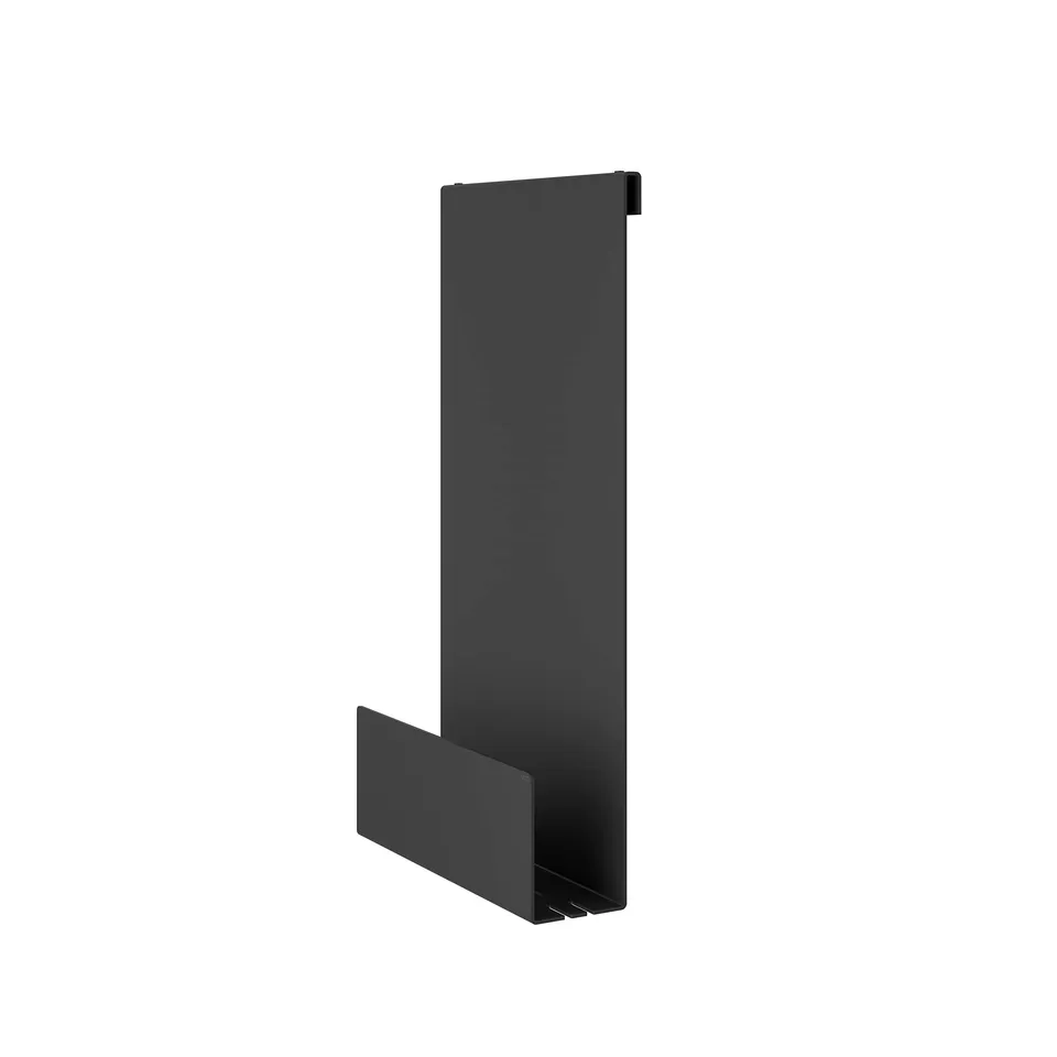 keuco-reva-duschablage-schwarz-matt-aluminium-einh-ngbar image 1