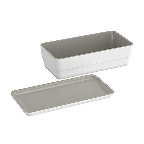 bath-bsmart-aufbewahrungsbox-deckel-wei-grau-melamin image 6