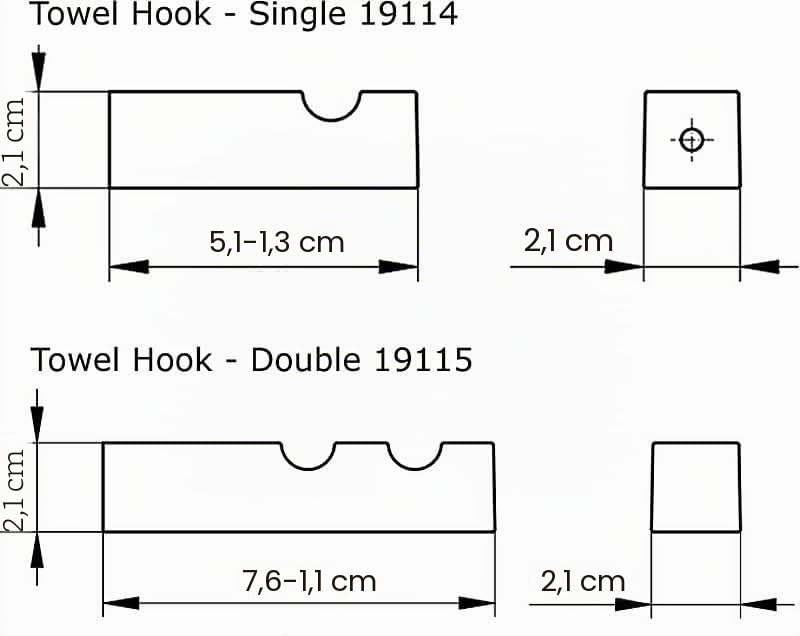 keuco-edition-90-square-handtuchhaken-chrom-metall image 7