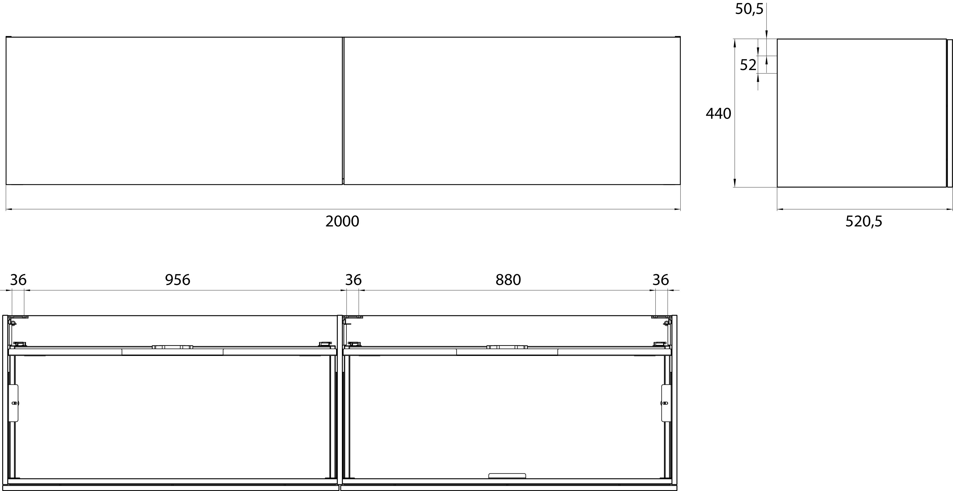 frasco-centric-waschtischunterschrank-200-cm-wei-2-ausz-ge-2 image 3
