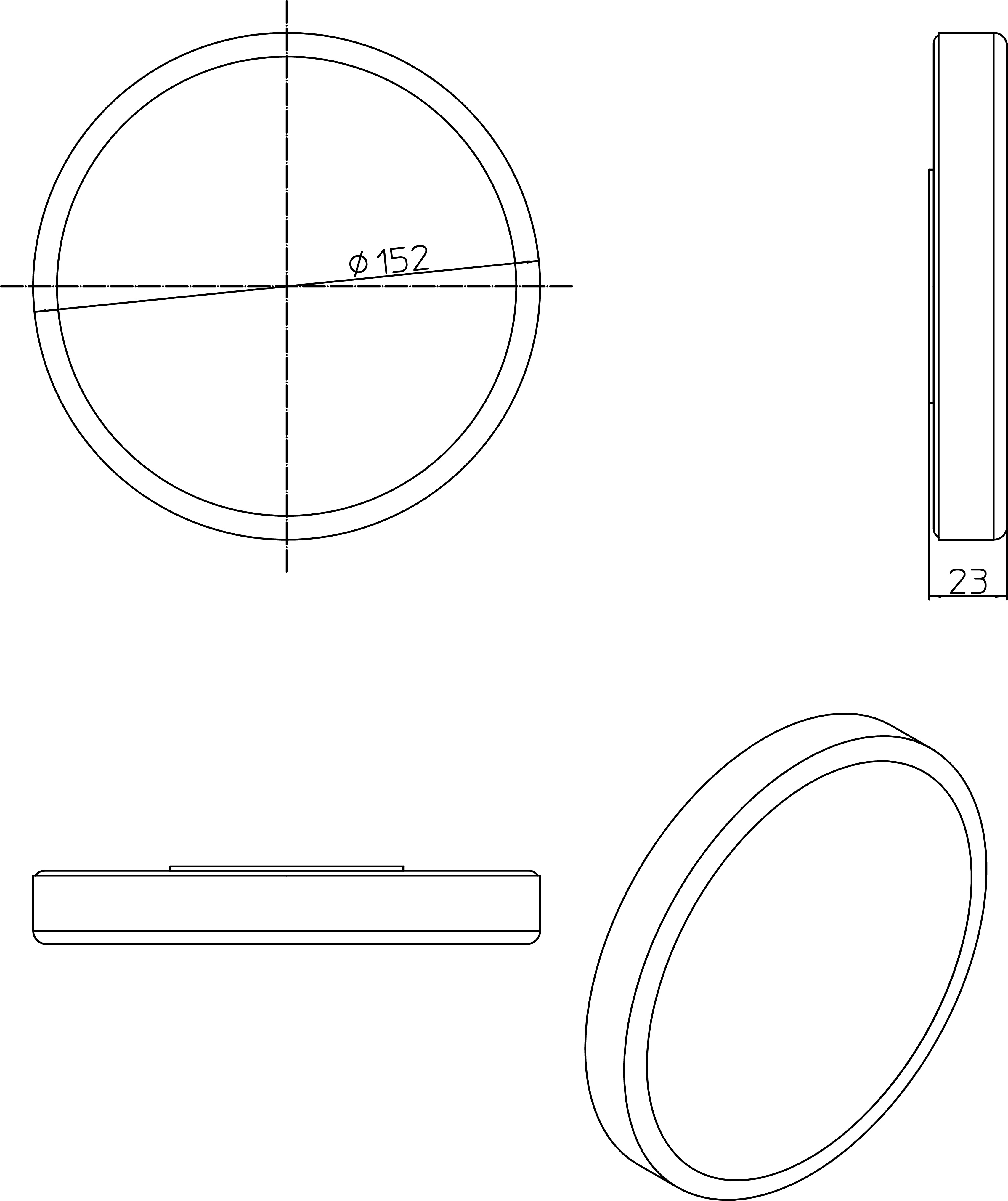 frasco-sential-klebespiegel-rund-152-mm-5-fach image 3
