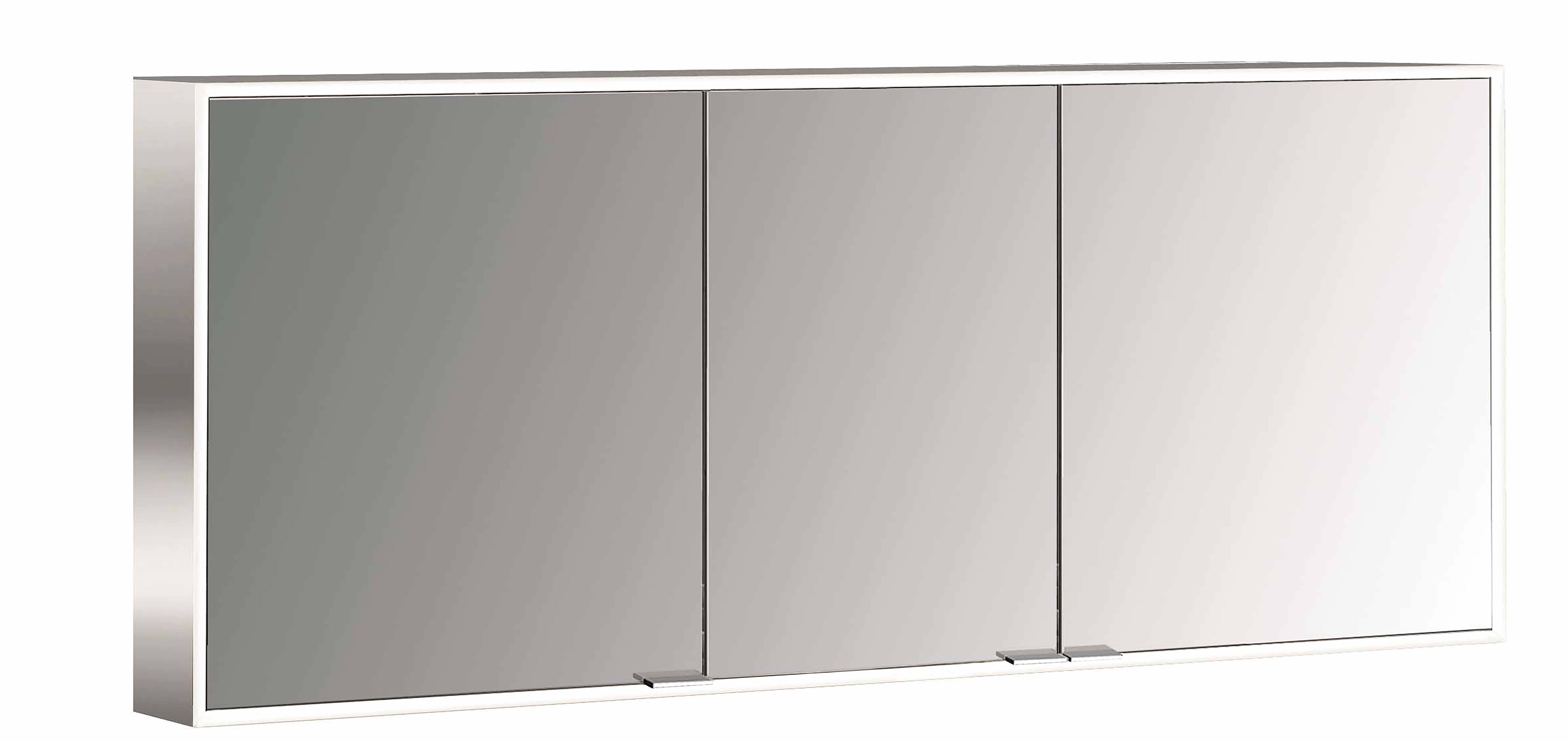 frasco-centric-spiegelschrank-140-cm-aluminium-aufputz image 1