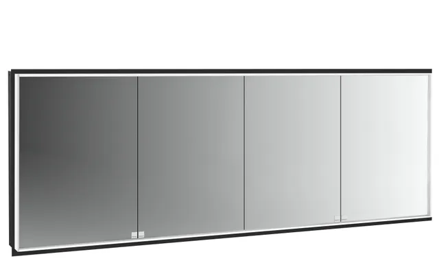 frasco-centric-deep-led-spiegelschrank-200-cm-schwarz-unterputz image 1