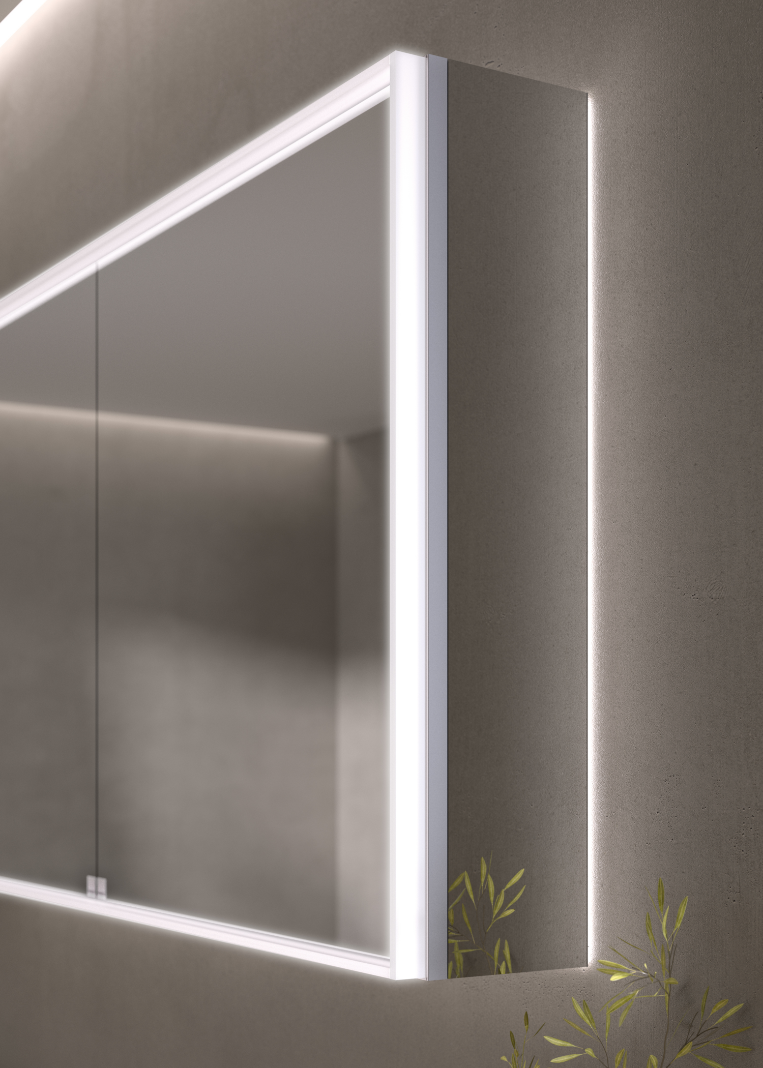 frasco-centric-deep-led-spiegelschrank-180-cm-alu-aufputz image 6