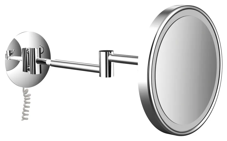 frasco-sential-led-wandspiegel-rund-203-mm-3-fach-2-armig image 1