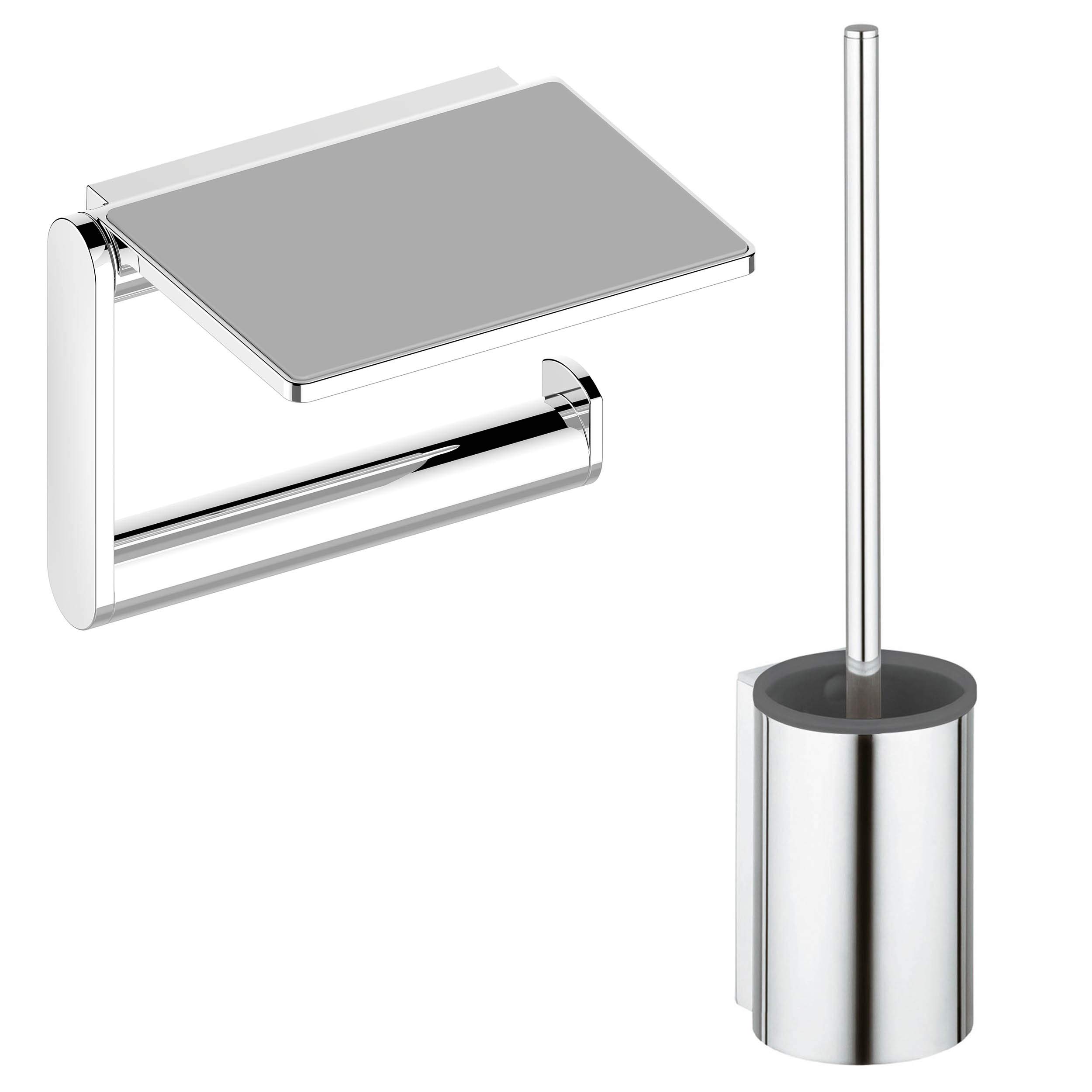 keuco-plan-wc-set-chrom-toilettenpapierhalter-mit-b-rste image 1