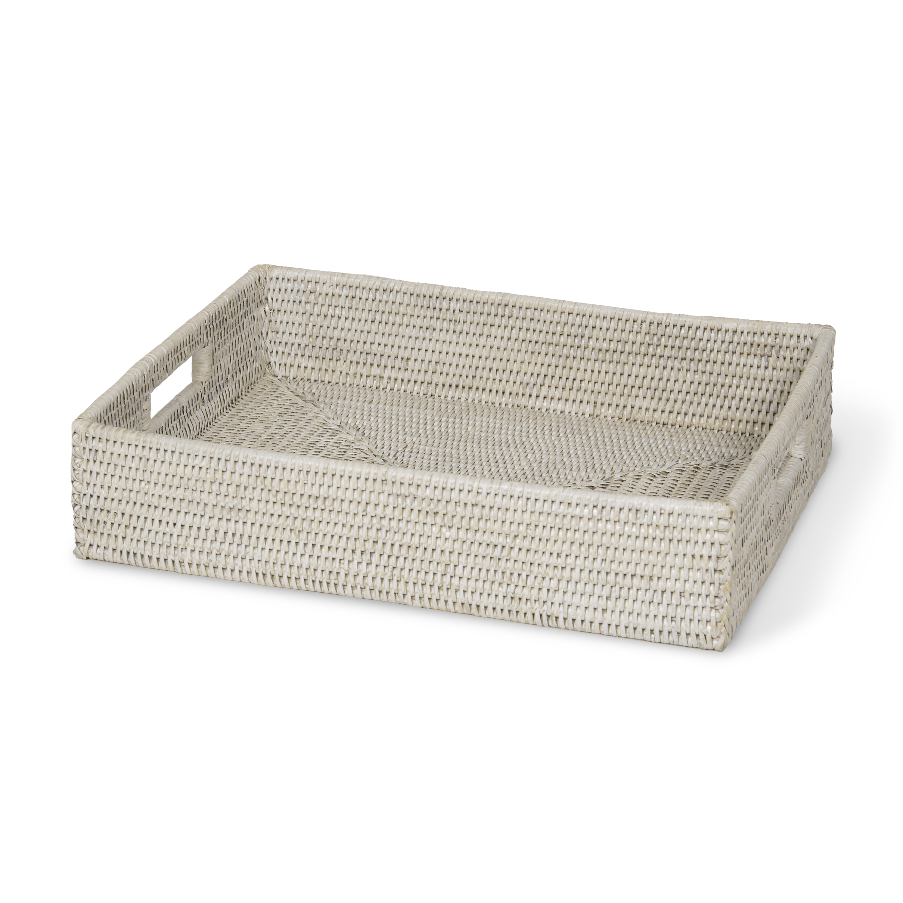 decor-walther-basket-tray-tablett-rattan-hell-rechteckig image 2