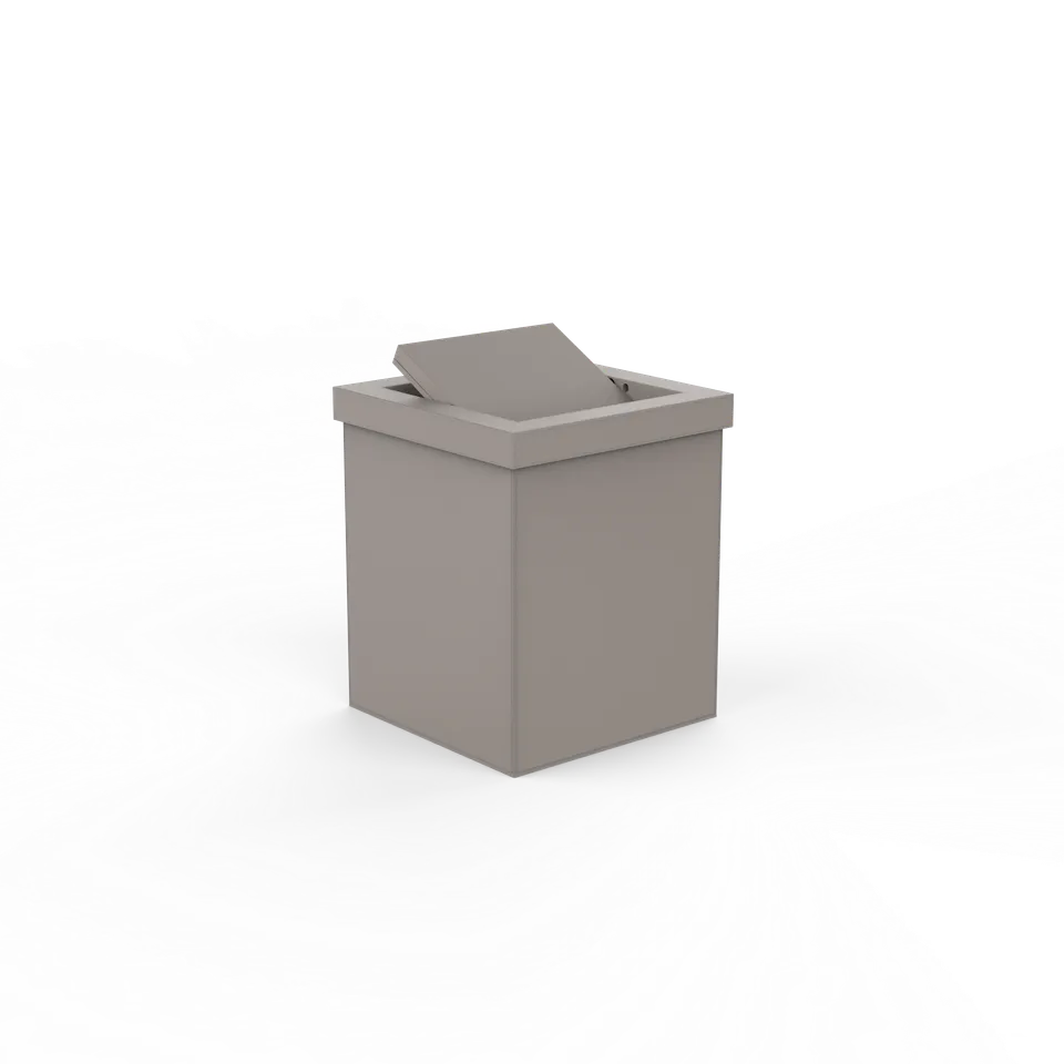 decor-walther-brownie-pkmd-papierkorb-sand-kunstleder image 1
