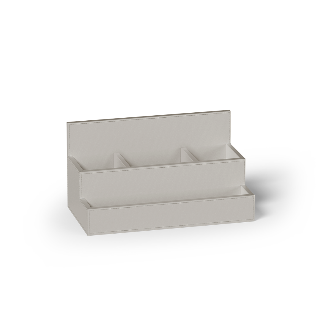 decor-walther-brownie-storage-kosmetikbeh-lter-schwarz-kunstleder image 1