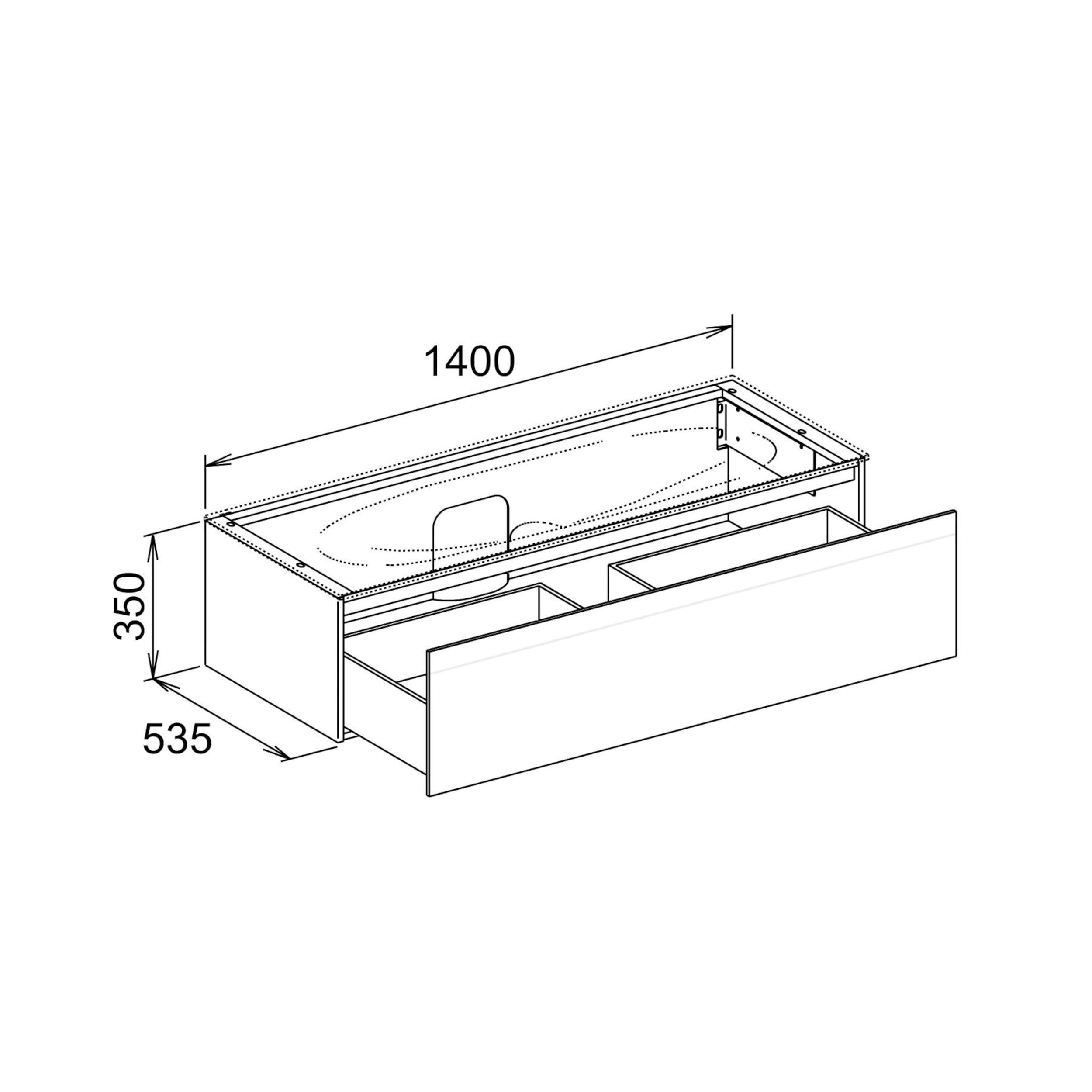 keuco-edition-11-badm-belset-140-cm-waschtisch-wei image 7