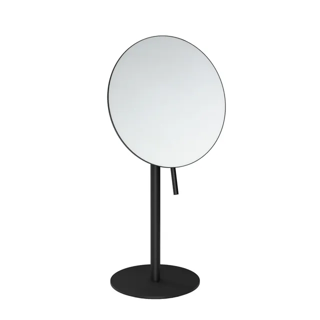 cosmic-basic-vergr-erungsspiegel-mattschwarz-led-dimmbar-2 image 1