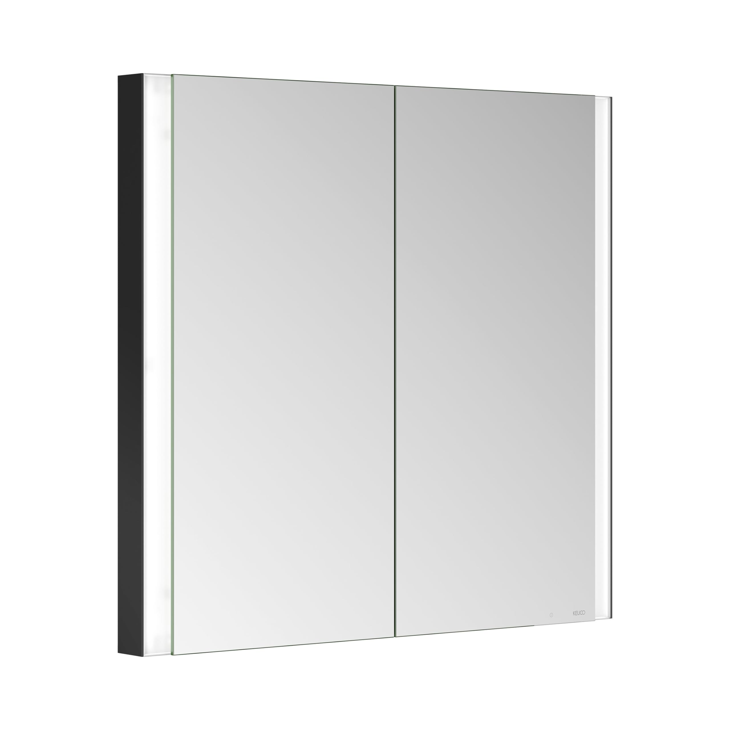 keuco-royal-lumos-spiegelschrank-80-cm-2-t-rig-einbau-schwarz image 1