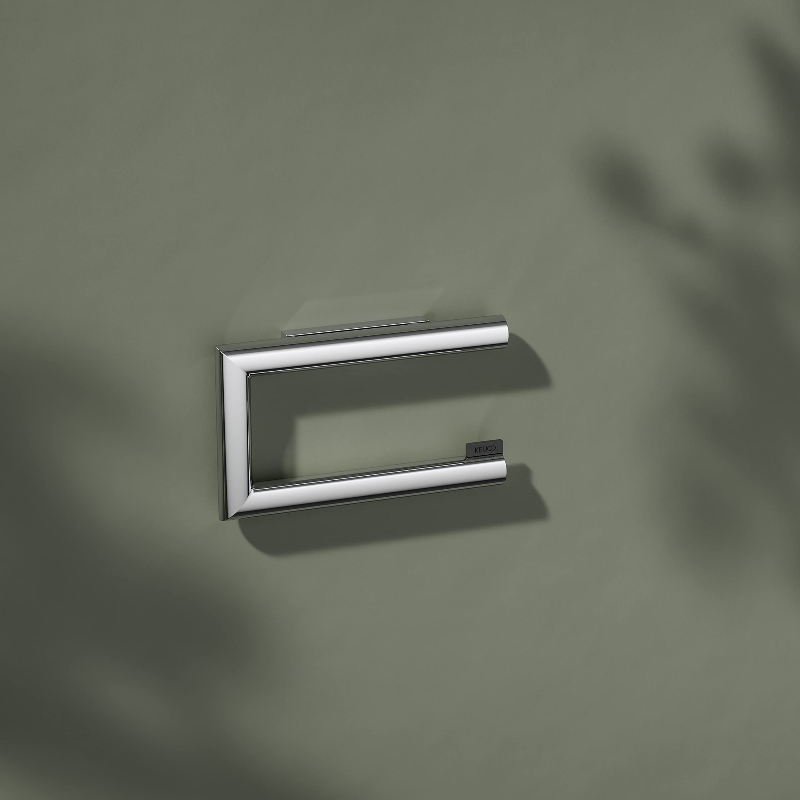 keuco-reva-toilettenpapierhalter-offen-chrom-ohne-bohren image 1