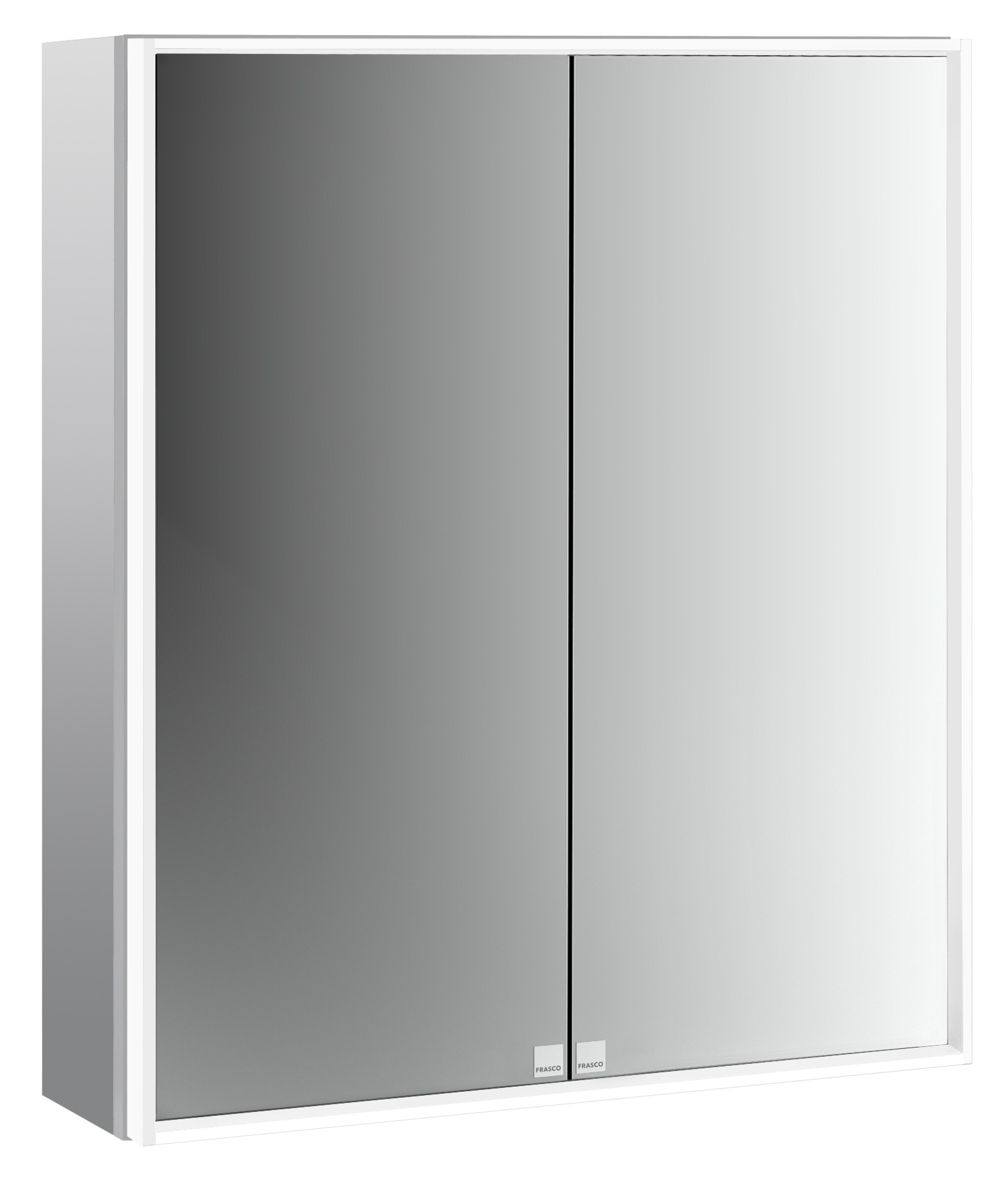 frasco-centric-deep-spiegelschrank-60-cm-aluminium-aufputz-led image 1