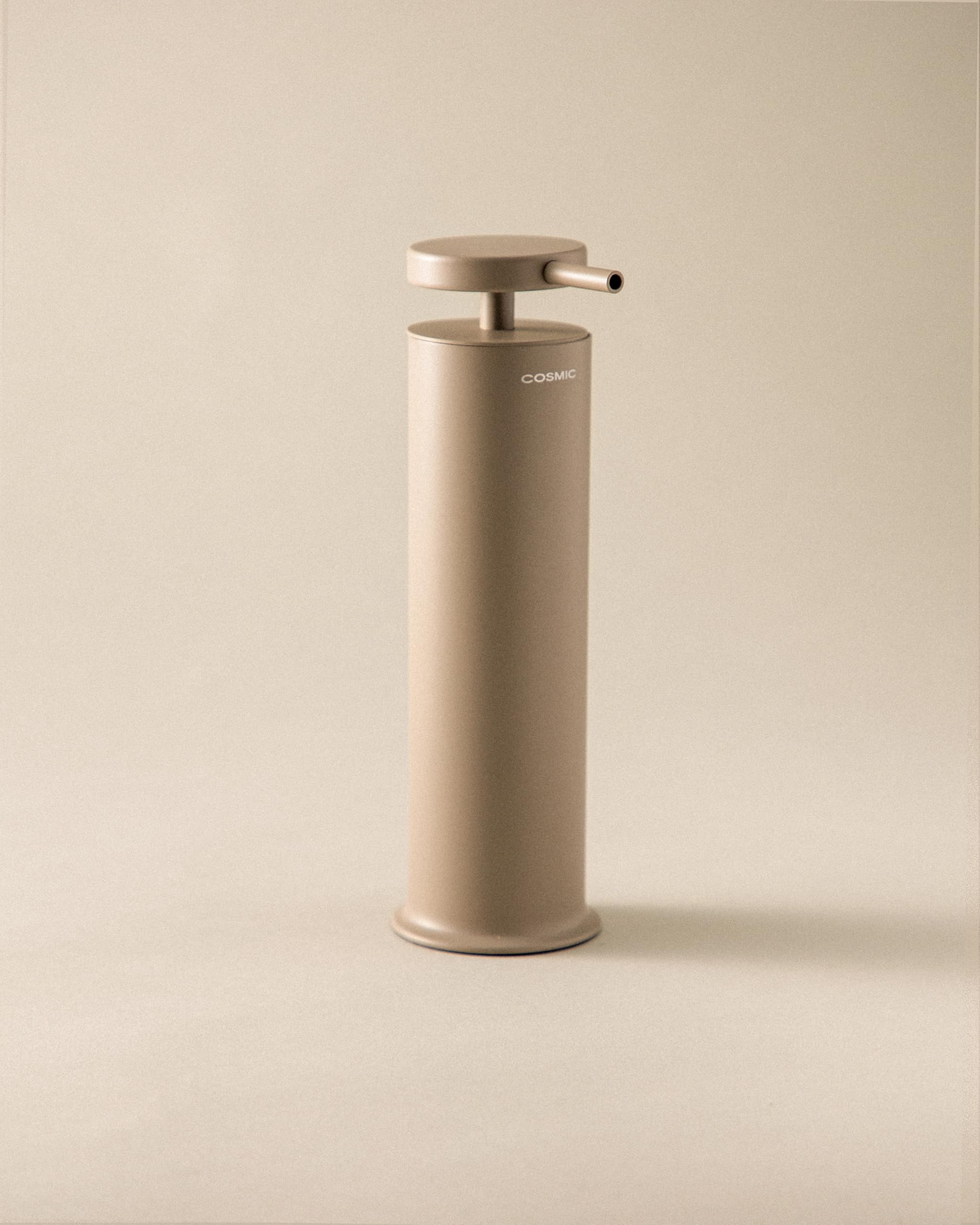 cosmic-geyser-seifenspender-sand-185-ml-edelstahl image 2