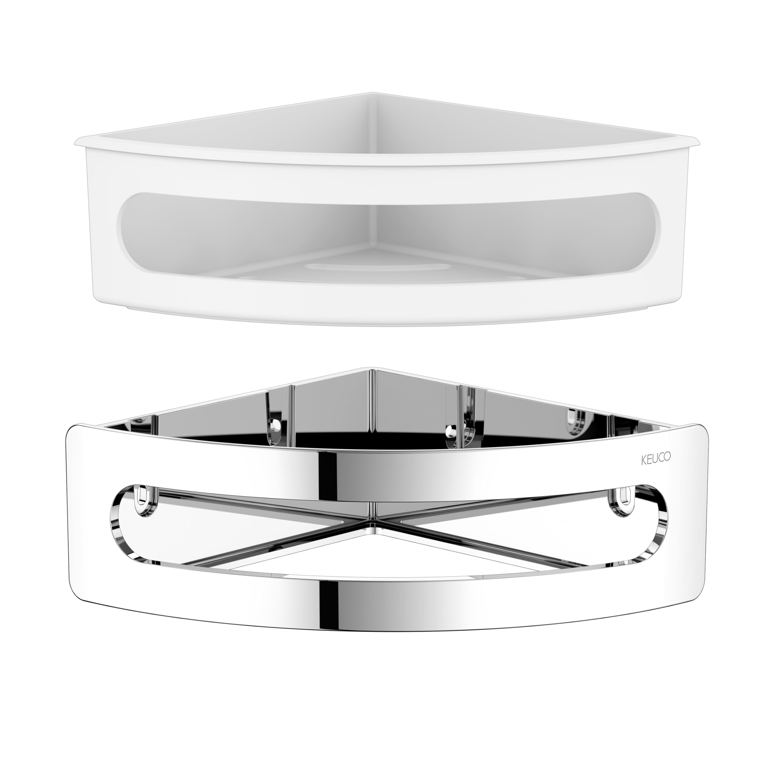 keuco-elegance-eck-duschkorb-18x18-cm-chrom-wei image 2