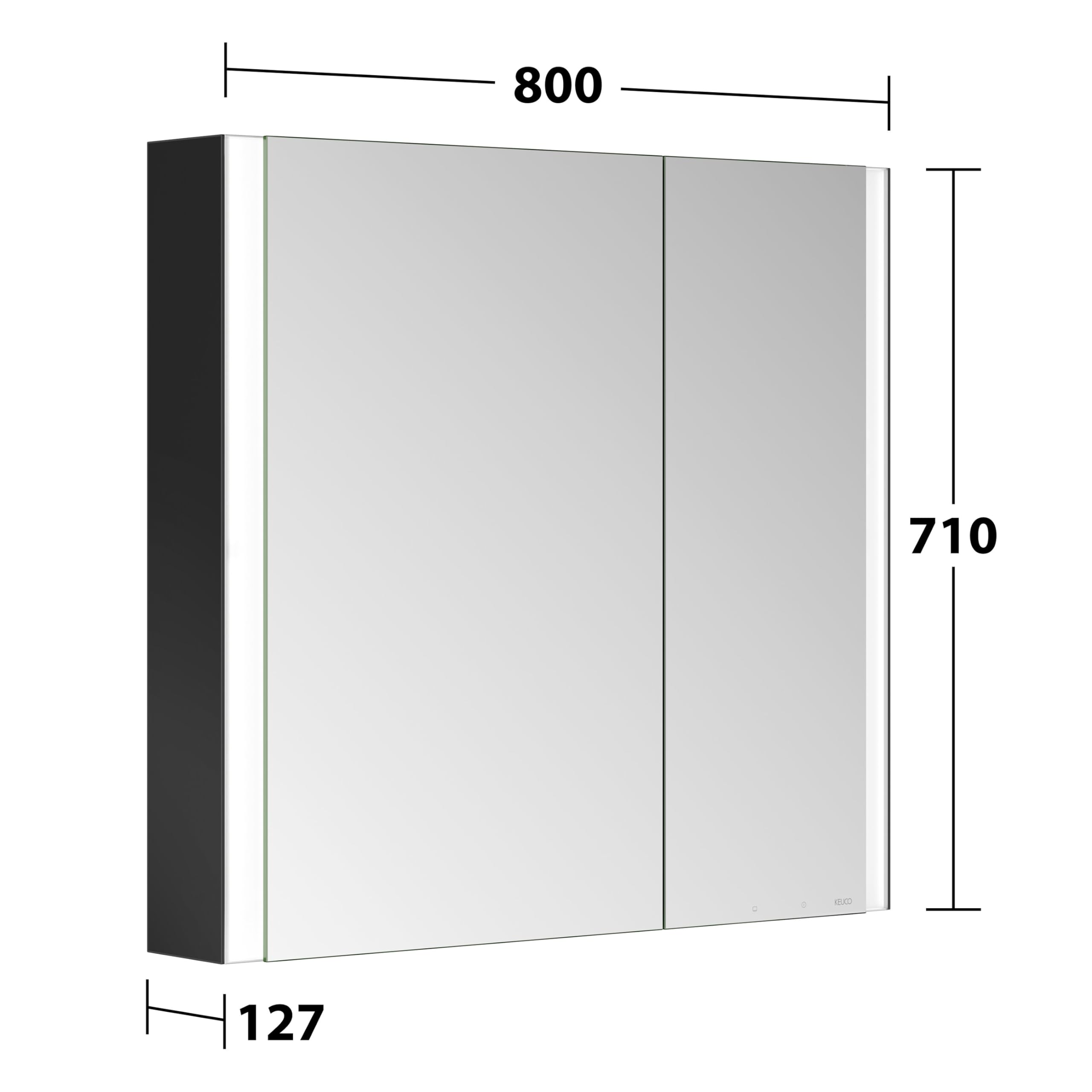 keuco-royal-lumos-spiegelschrank-80-cm-schwarz-mit-heizung image 3