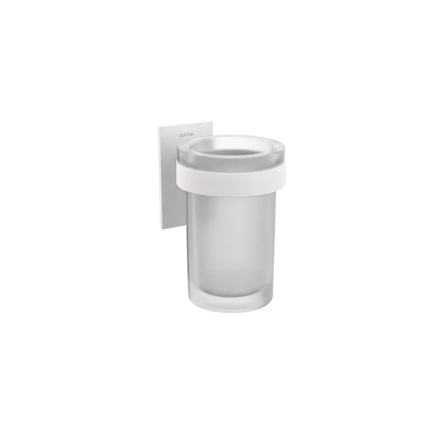 cosmic-bath-zahnb-rstenhalter-glas-wei-matt image 1