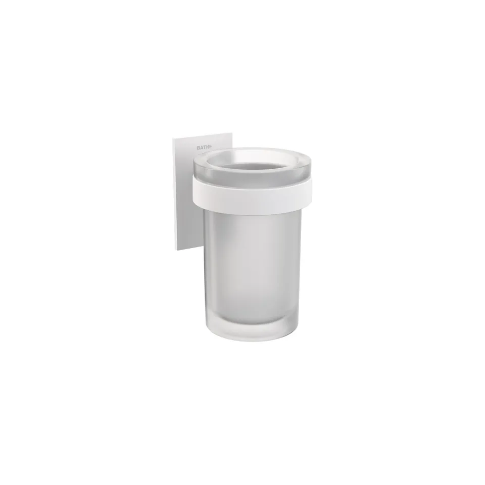 cosmic-bath-zahnb-rstenhalter-glas-wei-matt image 1