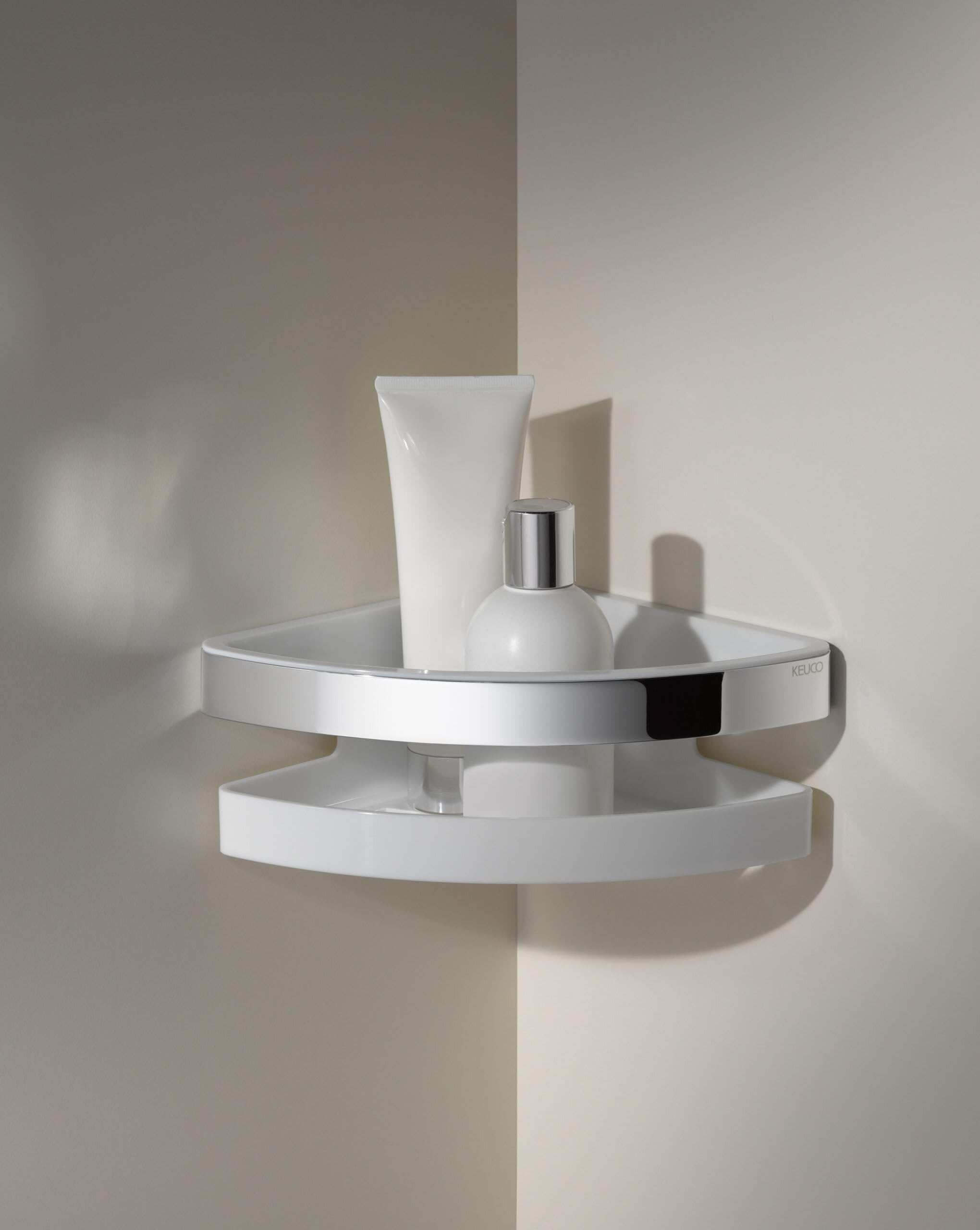 keuco-collection-moll-12757010000-duschkorb-ecke-chrom-180-mm image 2