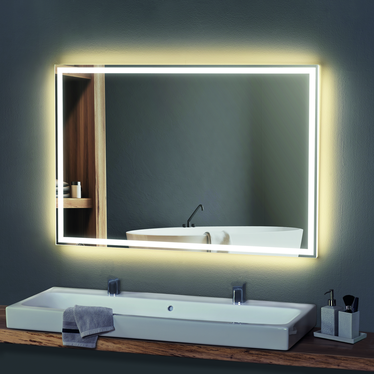 frasco-visum-pro-led-lichtspiegel-100-cm-4000k-rundum image 2