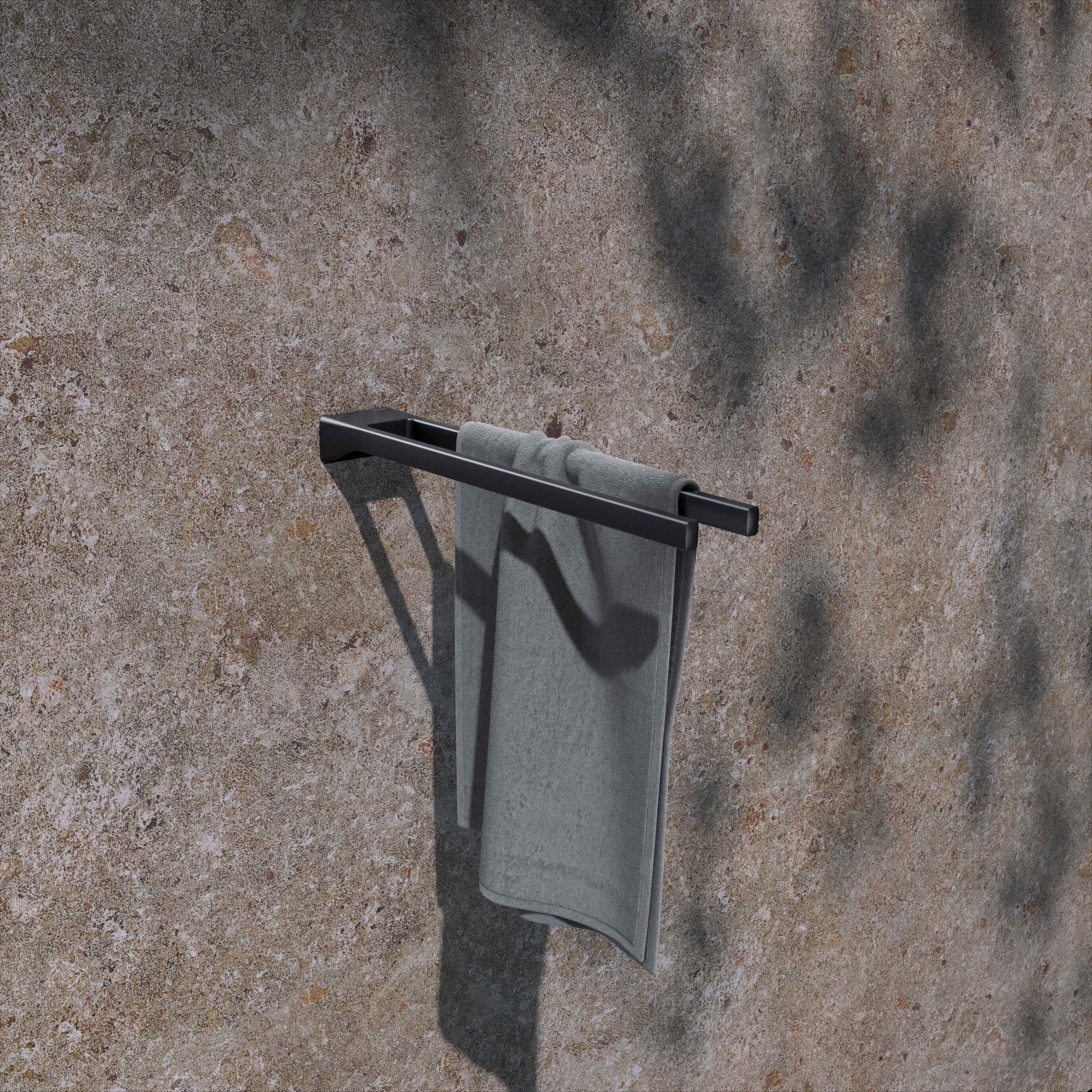 keuco-reva-handtuchhalter-zweiarmig-45-cm-schwarz image 3