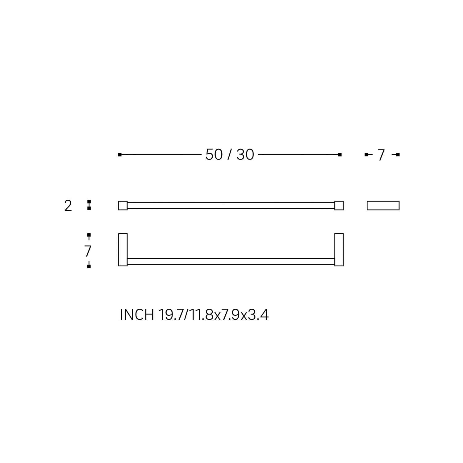 cosmic-metric-handtuchhalter-chrom-wand-badzubeh-r image 2