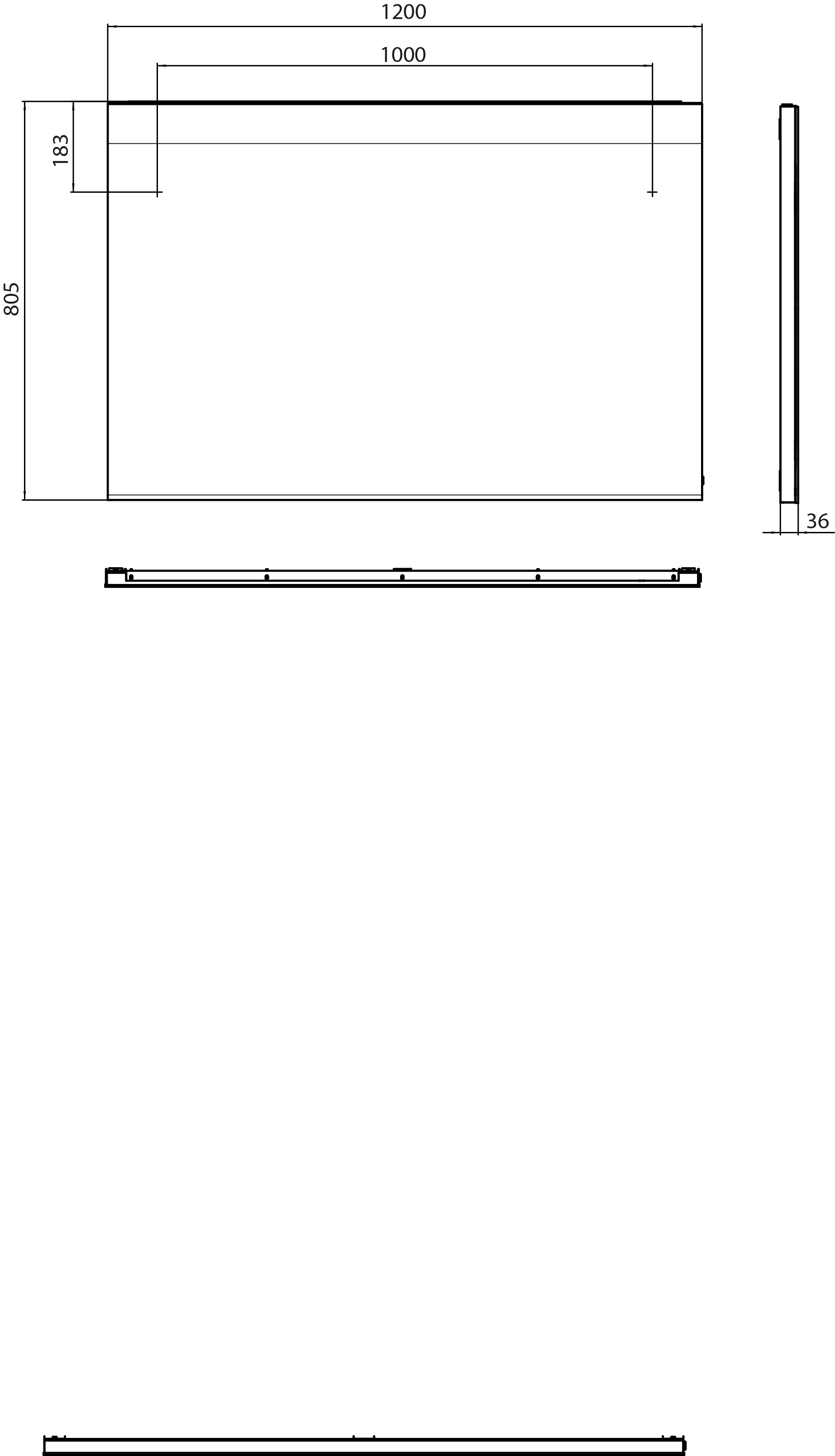 frasco-highway-pro-lichtspiegel-120-cm-heizfolie-unterlicht image 4