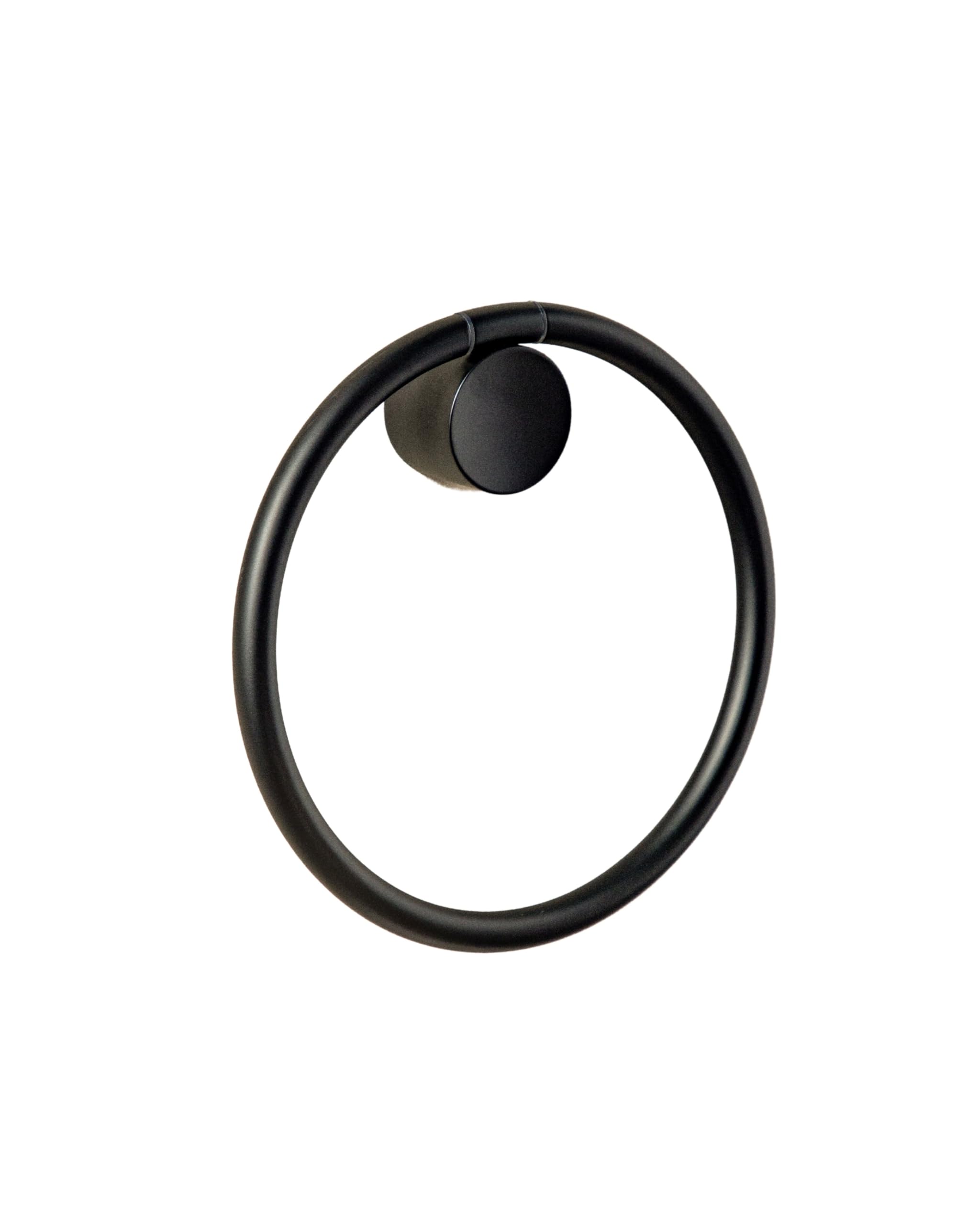 cosmic-geyser-handtuchring-schwarz-matt-edelstahl image 1